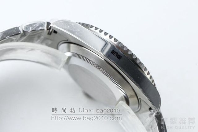 勞力士手錶 Rolex潛艇潛航者系列116610 綠水鬼綠鬼v8版 Rolex自動機械男表 冰藍色超亮夜光 超強防水  hds1382